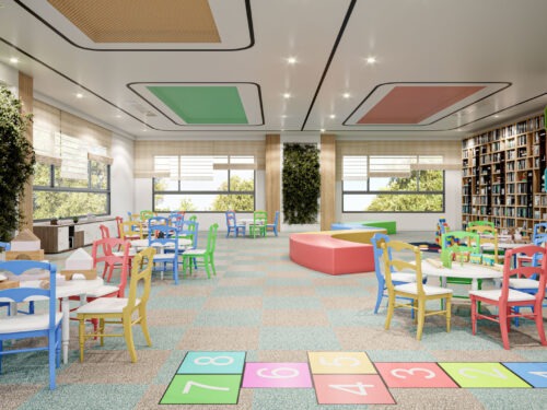 3D Renders of a commercial project