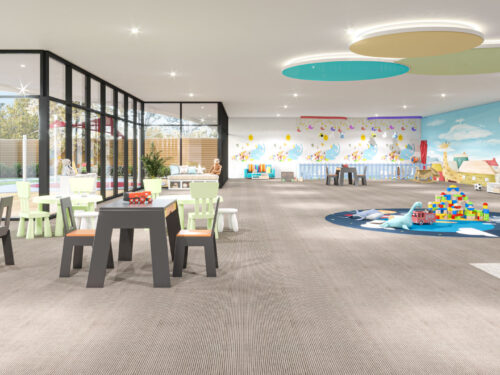 3D Renders of a commercial project