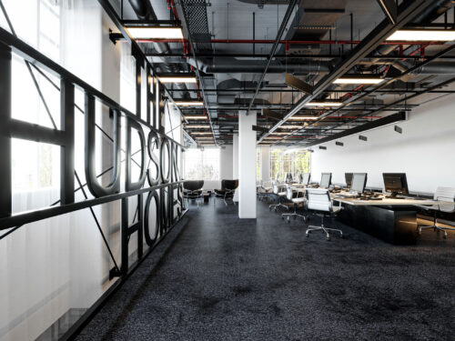 3D Renders of a commercial project