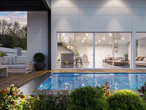 3D Renders of a commercial project