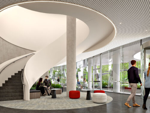 3D Renders of a commercial project