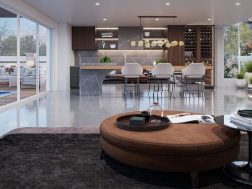 3D Renders of a commercial project