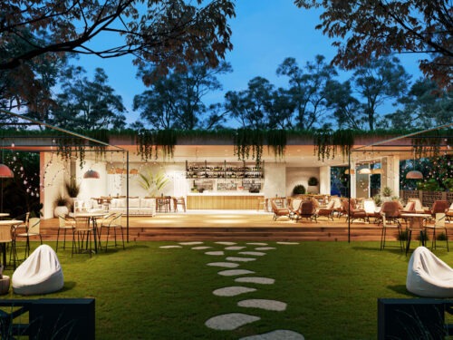 3D Renders of a commercial project