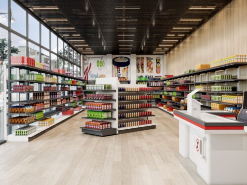 3D Renders of a commercial project