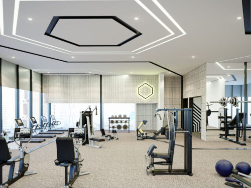 3D Renders of a commercial project